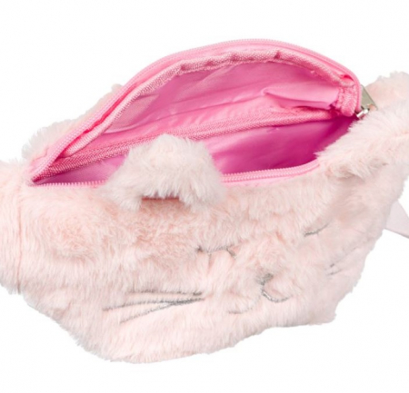 Geanta de plus cu urechi si sclipici [2]