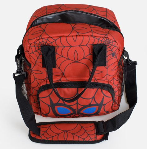 Geanta izoterma pentru alimente si bauturi, model Spiderman, 9L, 24x26 cm [1]
