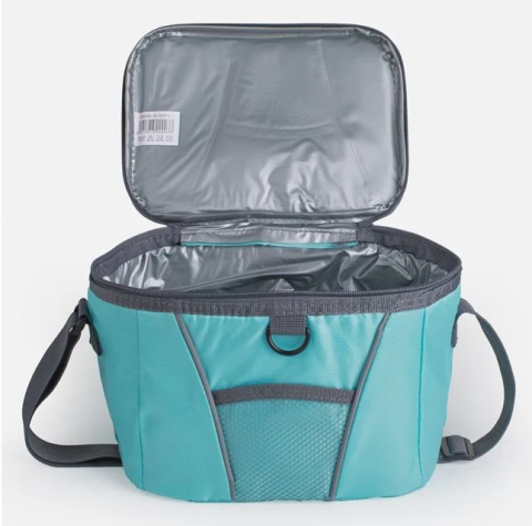 Geanta izoterma pentru alimente si bauturi, turcoaz 6L, 22x17x17 cm [2]