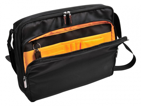Geantă pentru laptop 14" Exactive Messenger Exacompta 17234E, negru [2]