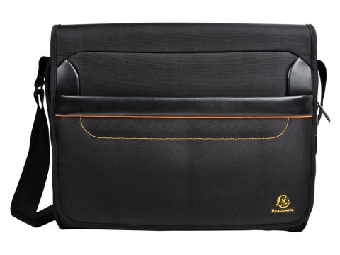 Papetarie & Birotica - Geantă pentru laptop 14" Exactive Messenger Exacompta 17234E, negru