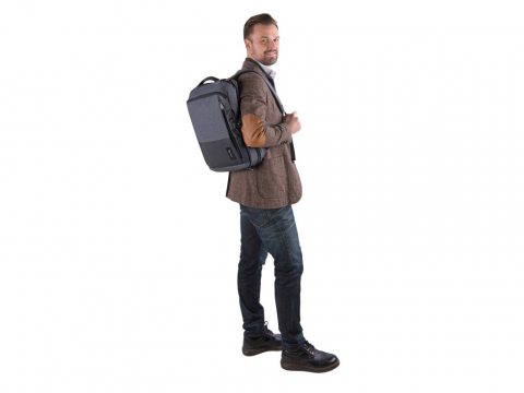 Geantă laptop Pulse Neptun 15,6'', 33x47x13 cm,gri [8]
