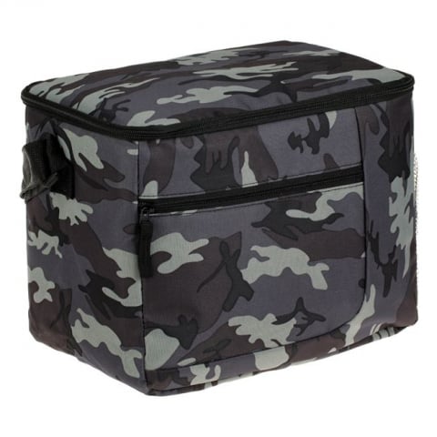 Lazi Frigorifice si Genti termoizolante - Geanta termoizolanta pentru alimente si bauturi,imprimeu camuflaj, 30x20x25 cm,16 litri