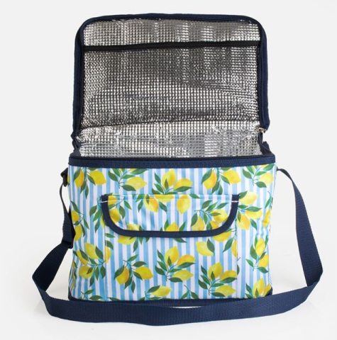 Geanta termoizolanta pentru alimente si bauturi, imprimeu lamai, 14L, 31x21x20 cm [3]