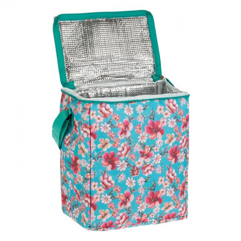 Lazi Frigorifice si Genti termoizolante - Geanta termoizolanta pentru alimente si bauturi,turcoaz,15 litri,26x18x32 cm