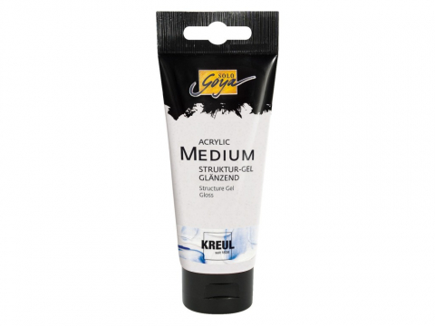Produse art & craft-Lucru manual - Gel de structură acrilic pe baza de apa Solo Goya Glossy,100 ml