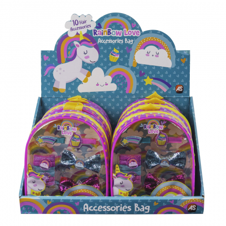 Gentuta cu accesorii rainbow love [4]