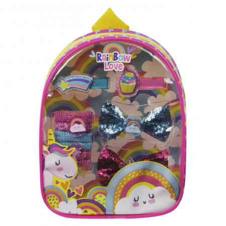 Gentuta cu accesorii rainbow love [2]