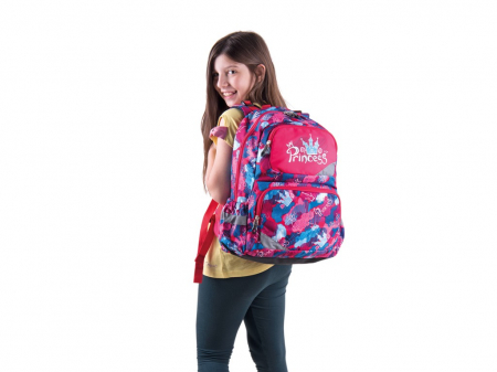 Ghiozdan anatomic pentru scoala Castle Princess [2]