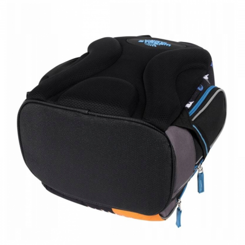 Ghiozdan Bambino Space pentru scoala, 2 compartimente, 3 buzunare, negru,31x20x37 cm [8]