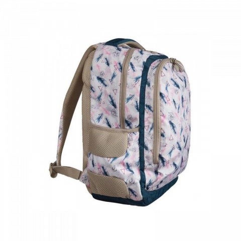 Ghiozdan Boho pentru scoala, 2 compartimente, 2 buzunare,31x20x44 cm [2]