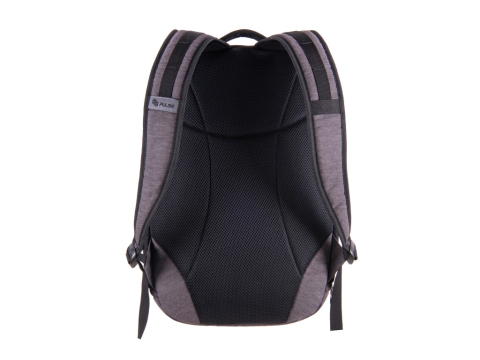 Ghiozdan ergonomic pentru scoala Pulse Olymp Gray cu 2 compartimente,50x33x24 cm [3]