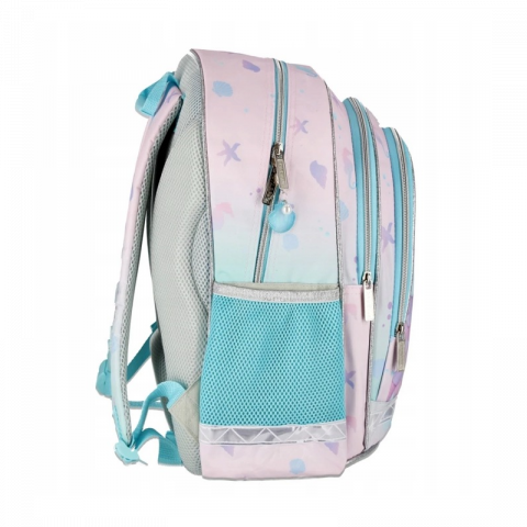 Ghiozdan fete Starpak Mermaid pentru scoala cu 3 compartimente,39.5x29x20 cm [3]