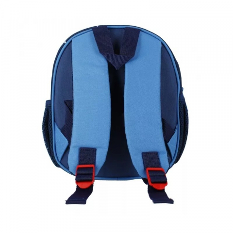 Ghiozdan gradinita Astronaut,1 compartiment, negru cu albastru, 26 cm [1]