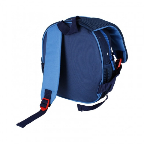 Ghiozdan gradinita Astronaut,1 compartiment, negru cu albastru, 26 cm [2]