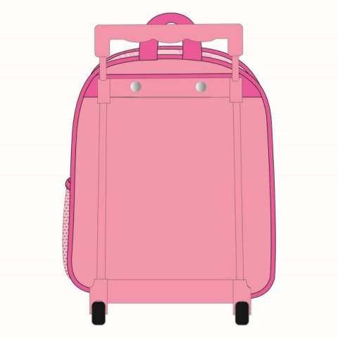 Ghiozdan gradinita Hello Kitty 3D tip troller, 1 compartiment, 25x30x12 cm [1]