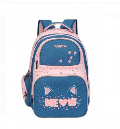 Papetarie & Birotica - Ghiozdan MEOW fete pentru scoala