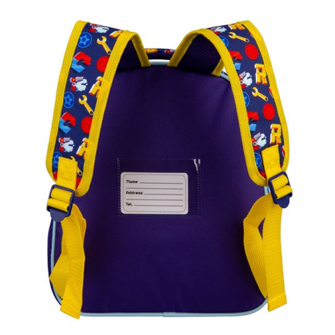 Ghiozdan Paw Patrol 3D pentru gradinita, 1 compartiment, 2 buzunare laterale, albastru,27x10x35 cm [1]