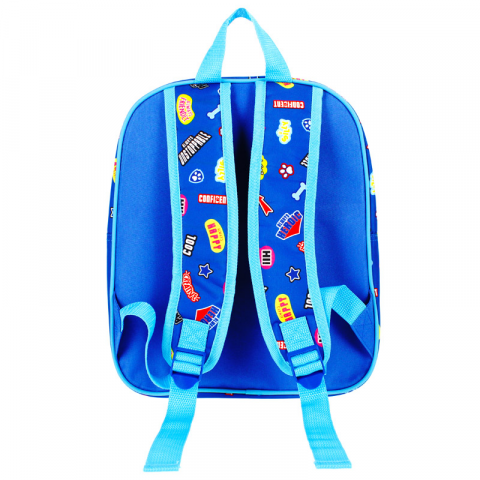 Ghiozdan Paw Patrol pentru  gradinita, 1 compartiment, albastru, 28x10x33 cm [1]