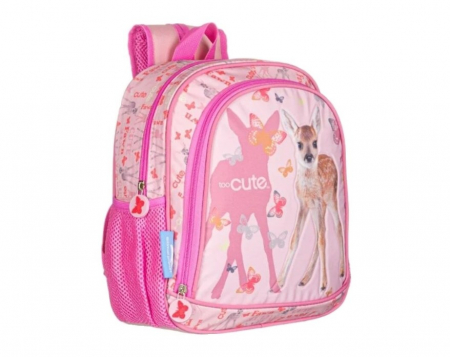 Ghiozdan pentru gradinita  Bambi Toocute,Roz, 28x32x12 cm [1]