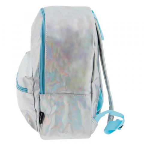 Ghiozdan pentru gradinita cu design holografic,1 compartiment,argintiu,21x12x25 cm [2]