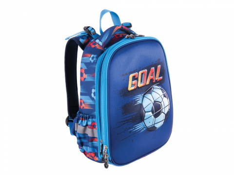 Ghiozdan Pulse Anatomic Cube Goal pentru clasele I-IV,28x18x38 cm [0]