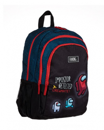 Ghiozdan scoala Among cu 3 compartimente [1]