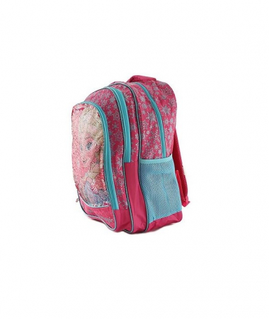 Ghiozdan scoala Frozen cu paiete duble [3]