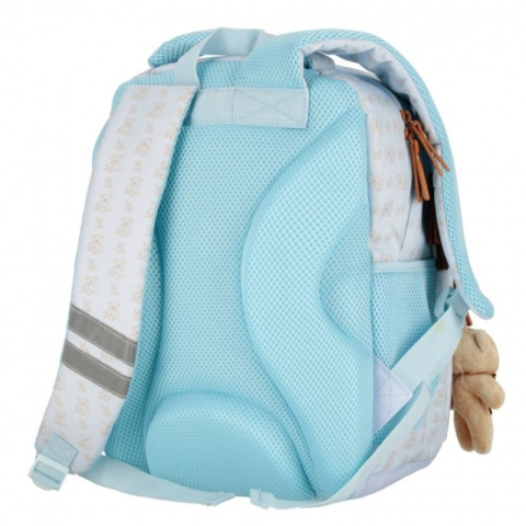 Ghiozdan scoala pentru copii Starpak Bear, 3 compartimente, albastru, 40x29x20 cm [5]
