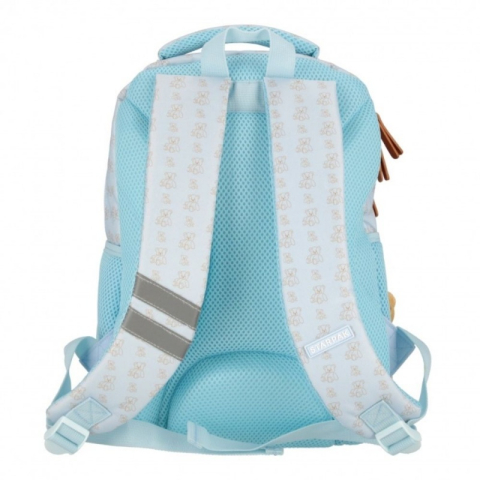 Ghiozdan scoala pentru copii Starpak Bear, 3 compartimente, albastru, 40x29x20 cm [3]