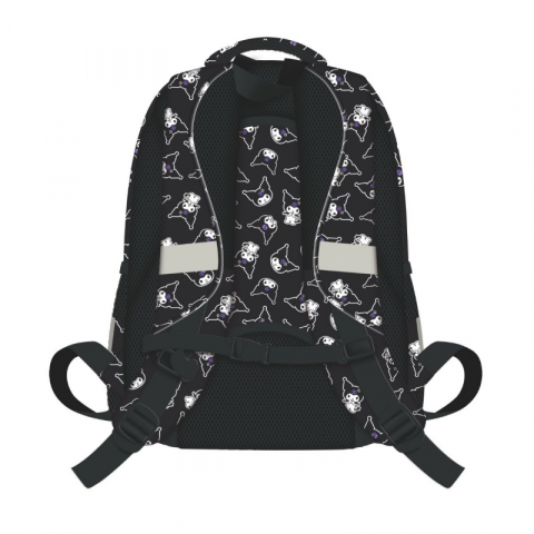 Ghiozdan St. Majewski Kuromi, 3 compartimente, 40 cm, negru [1]