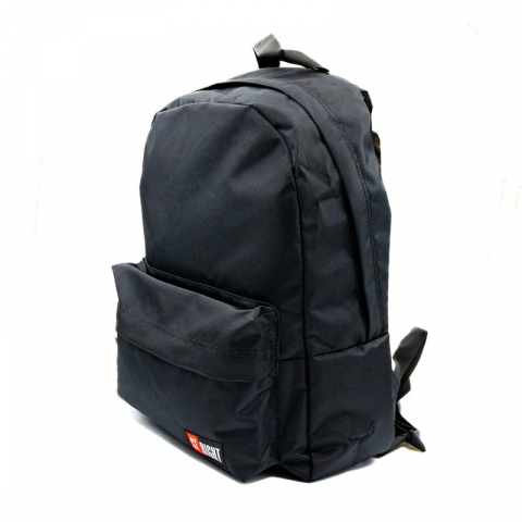 Ghiozdan St.Right Black pentru scoala,1 compartiment, negru,40 cm [1]
