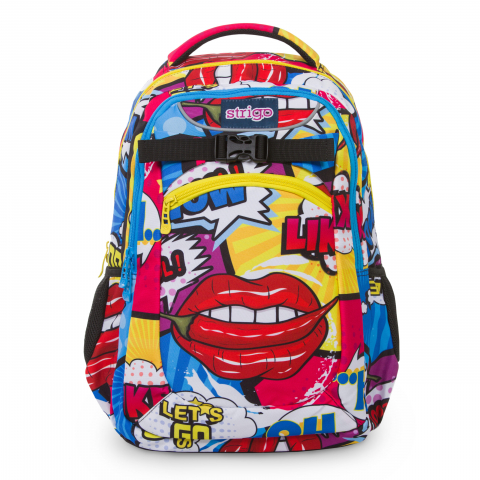 Papetarie & Birotica - Ghiozdan Strigo Comic Sport, Ergonomic, 27L, 47×31×15 cm