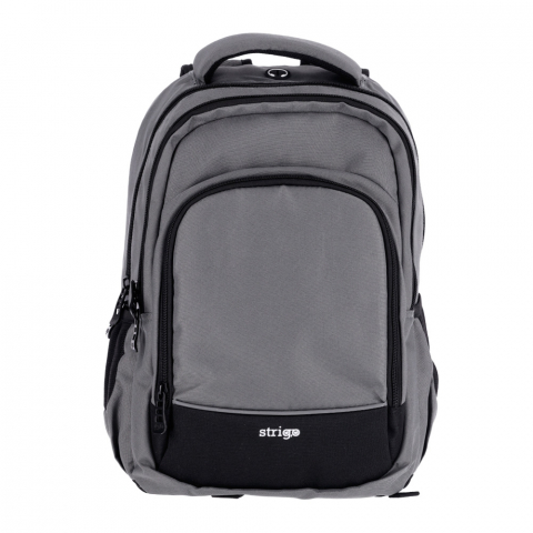 Ghiozdane Scoala - Ghiozdan Strigo Misty+ Black Classic , 24L, 39×27×18 cm