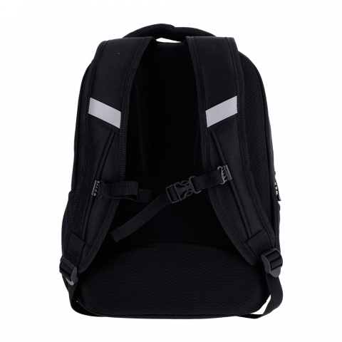 Ghiozdan Strigo Misty+ Black Dinosaur, 24L, 39×27×18 cm [4]