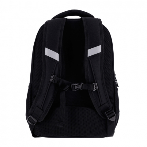 Ghiozdan Strigo Misty+ Black Honeycomb, 24L, 39×27×18 cm [3]