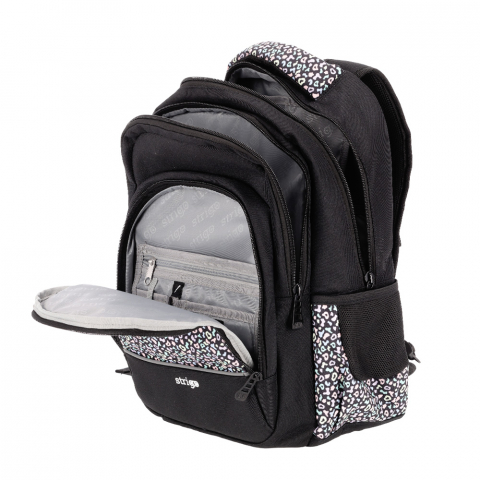 Ghiozdan Strigo Misty+ Black Pastel, 24L, 39×27×18 cm [5]