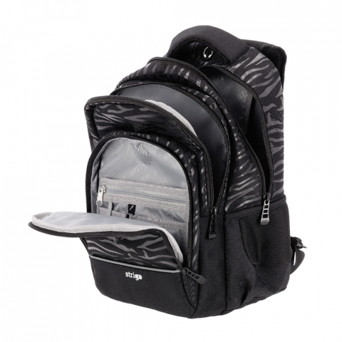 Ghiozdan Strigo Misty+ Black Tiger, 24L, 39×27×18 cm [1]