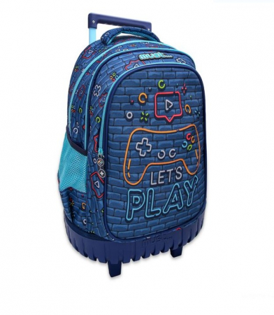 Ghiozdan tip troller pentru scoala cu leduri incluse [1]