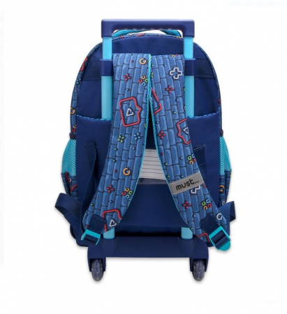 Ghiozdan tip troller pentru scoala cu leduri incluse [4]