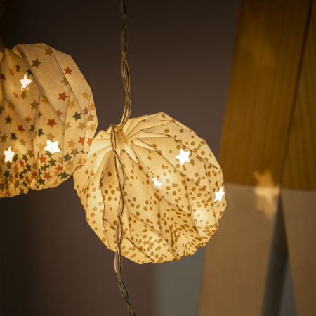 Ghirlanda LED din hartie [3]