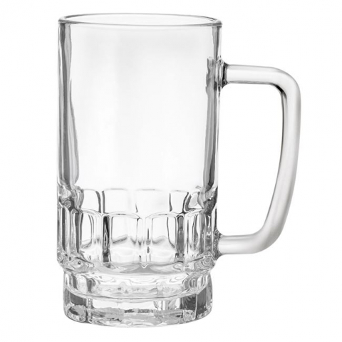 Halba pentru bere,sticla,transparent,550 ml