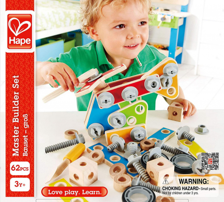 Jucarii din lemn - HAPE CONSTRUCTORUL MAESTRU