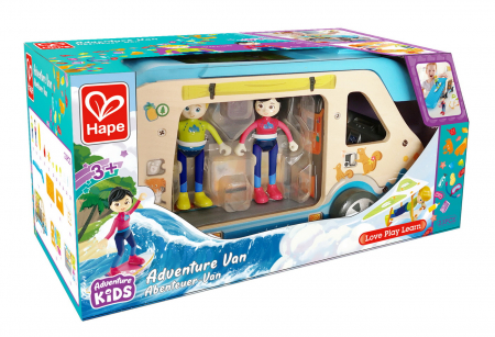 Jocuri si Jucarii Educative - Hape Set Cale Ferată 