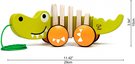 Hape Jucărie de Tragere - Crocodil  [4]