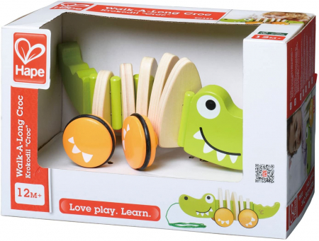 Jocuri si Jucarii Educative - Hape Jucărie de Tragere - Crocodil 