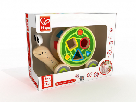 Jocuri si Jucarii Educative - Hape Jucărie de Tragere - Melc 
