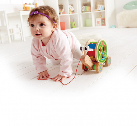 Hape Jucărie de Tragere - Melc  [8]