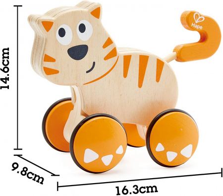 Hape Jucărie de Tragere - Pisica Dante  [4]