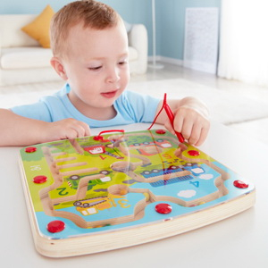 Hape Labirint Magnetic Construcții și Numere  [5]